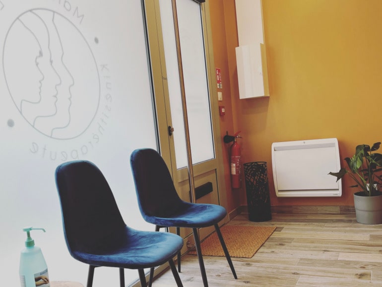 Salle attente cabinet kinésithérapeute
